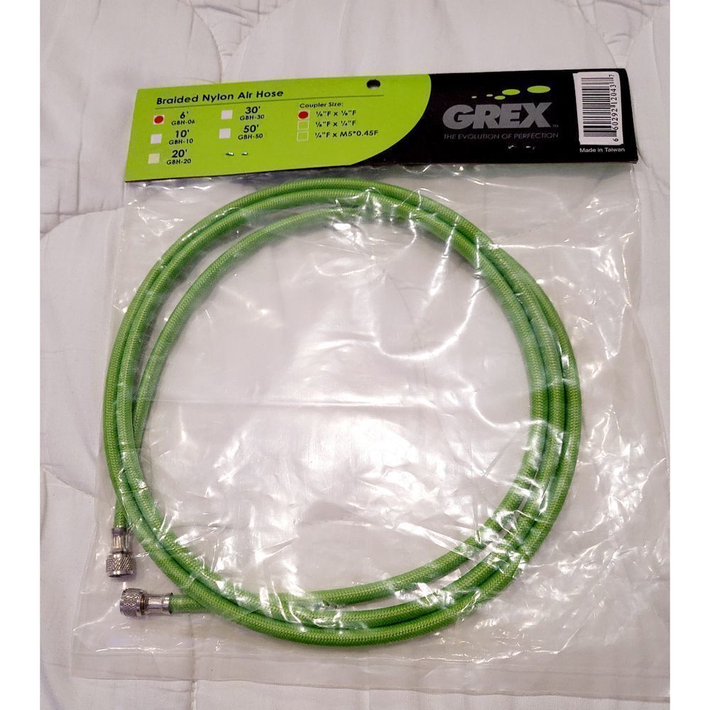 GREX 6ft braided nylon hose
